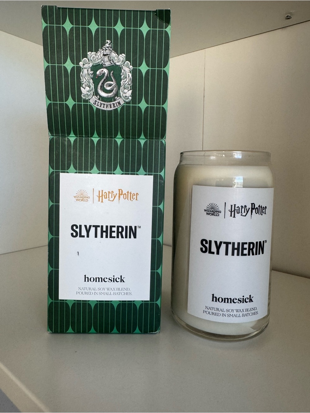 Harry Potter Slytherin Homesick Candle